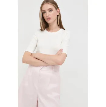 Pánské tričko Tričko BOSS béžová barva, 50461122 01X, vel. XL