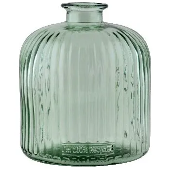 Váza Láhev|váza, pr.16x18cm|1,95L, sv. zelená|Vidrios San Miguel|Recycled Glass