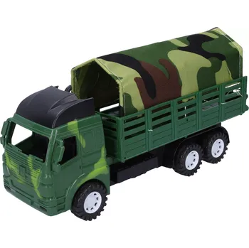 autíčko Wiky Auto vojenské nákladní s plachtou plast 28cm