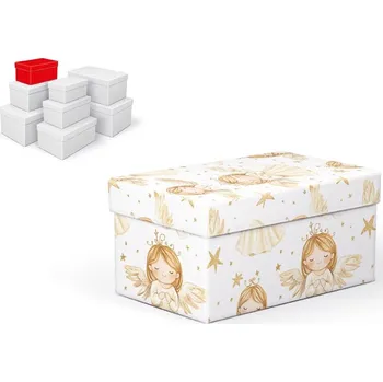 Dárková krabička MFP krabice dárková vánoční B-V011-B 18x11x9cm 5371309