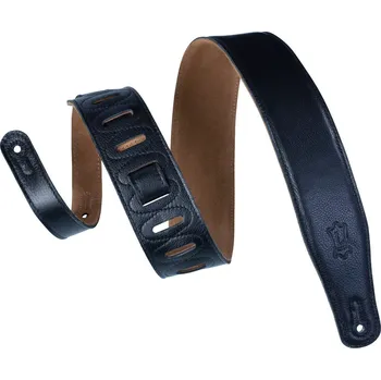 Kytarový popruh Levy's Staple Black Kytarový pás