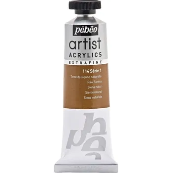 Vodová barva Pébéo Artist Akrylová barva Raw Sienna 37 ml 1 ks
