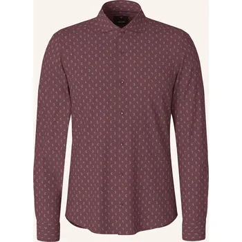 Pánská košile Joop! Pánská Košile Slim Fit, tmavě červená / tmavě zelená, 39