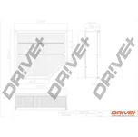 Vzduchový filtr, DP1110.10.0610