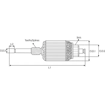 Startér Kotva, startér, SA0071