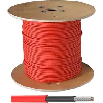 solární kabel Solární kabel 4mm2, červený, 500m