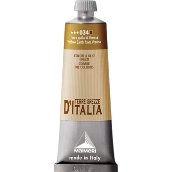 Olejová barva Maimeri Classico Terre Grezze D´italia Olejová barva Yellow Verona 60 ml 1 ks