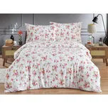 Krepové povlečení 140x200, 70x90 EXCLUSIVE Rosario red