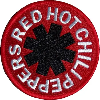 Pánské ponožky Red Hot Chili Peppers Asterisk Nažehlovačka Red