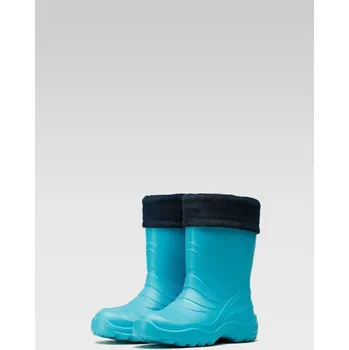 Pánské holínky LEMIGO dětské holínky modré termix 26-27