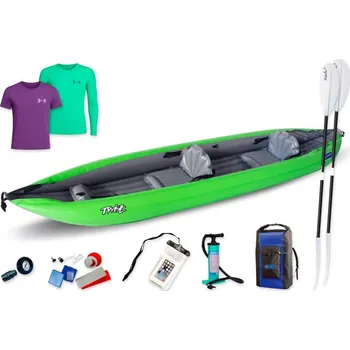 Člun Gumotex Twist 2/1 SET 1 červená loď + DÁREK + Doprava ZDARMA