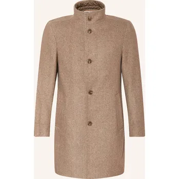 Pánský kabát Boss Pánský Vlněný Kabát Hyde S Odnímatelnou Krycí Légou,...