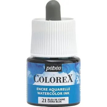 Pébéo Colorex Tuš China Blue 45 ml 1 ks