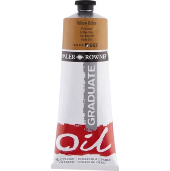 Olejová barva Daler Rowney Graduate Olejová barva Yellow Ochre 200 ml 1 ks