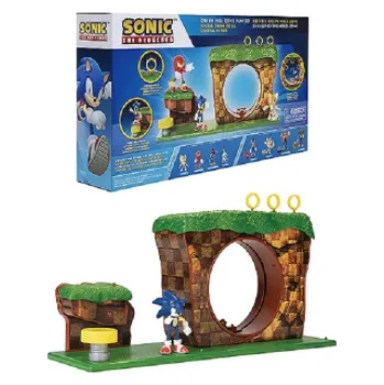 Figurka Hrací set Ježek Sonic Green Hill