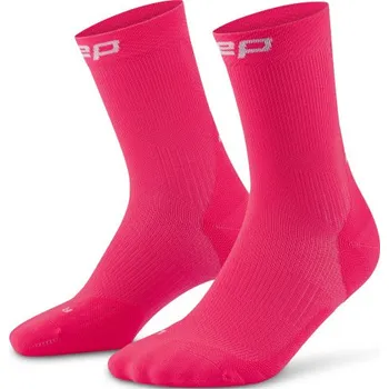 Dámské ponožky Dámské běžecké ponožky CEP RUN COMPRESSION 5.0 - růžová II