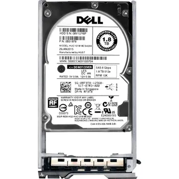 Interní pevný disk DELL 0RF9T8 1,8TB 10K SAS-2 2,5'' HUC101818CS4204