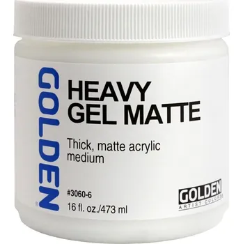 Speciální výtvarná barva Golden Artist Colors Heavy Gel Matte 473 ml 1 ks