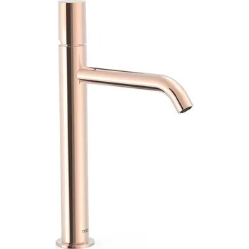 Vodovodní baterie Tres Study Colors Umyvadlová baterie vyšší, růžové zlato 26130701OP