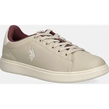 Dámské tenisky Tenisky U.S. Polo Assn. FRANCY001 dámské, béžová barva, FRANCY001W/EY1 FRANCY001W.EY1 01X, EUR 41