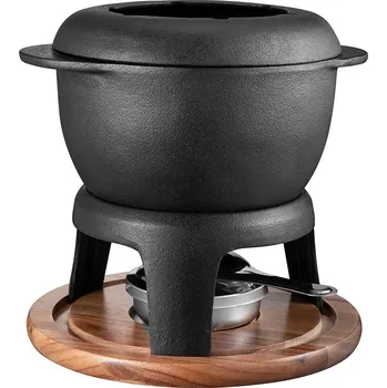 Kempingové nádobí Litinový kotlík se stojanem Dorre Fonda 5.8762 vícebarevná MLC