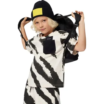 Chlapecké tričko Dětské bavlněné tričko Marc Jacobs černá barva, s potiskem, W60638 W60638.114.150 99X, vel. 150