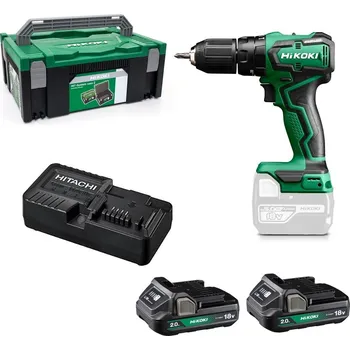 Aku příklepový vrtací šroubovák HiKOKI / Hitachi DV18DDWRZ 2,0 Ah