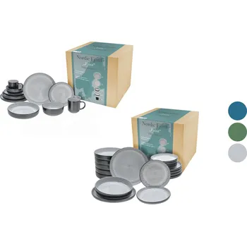 Sada nádobí Creatable Nordic Fjord sada nádobí 10dílná kamenina