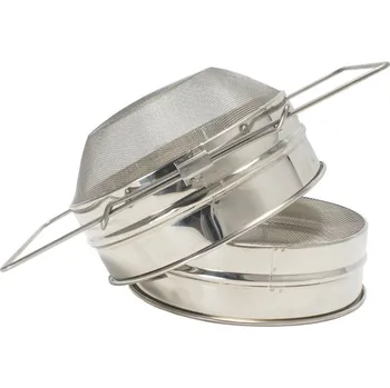 Cedník a síto Cedník dvojitý nerezový vypouklý Ø 205 mm