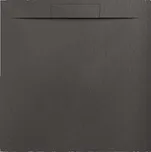 EBS Nilo Sprchová vanička litá 90x90cm, grafito