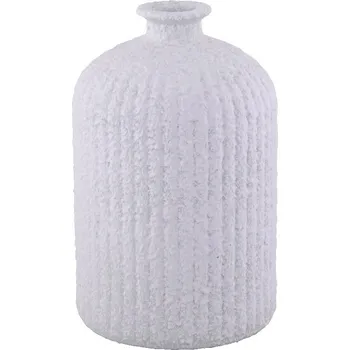 Váza Láhev|váza, pr.15x23cm|2,8L, bílá|Vidrios San Miguel|Recycled Glass