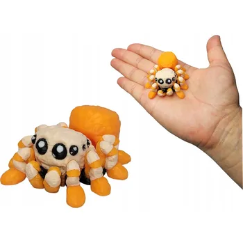 Figurka Figurka skákavky – mini pohyblivá figurka pavouka skákavky, zoo, farma, zvířátko
