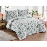 Flanelové povlečení 140x200, 70x90 Olívie blue