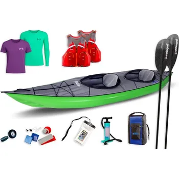 Vodní sport Gumotex Swing 2 SET - 3 zelená loď + DÁREK + Doprava ZDARMA