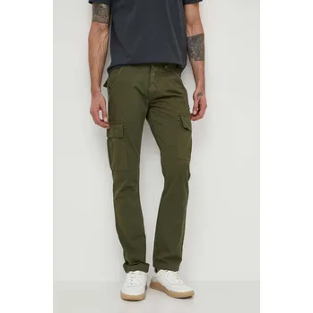 Pánské kalhoty Bavlněné kalhoty Alpha Industries Agent Pant 158205.142 zelená 91X, vel. 31