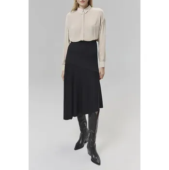 Dámská sukně Sukně Answear.LAB černá barva, midi, áčková WA24.SDD007 99X, vel. S