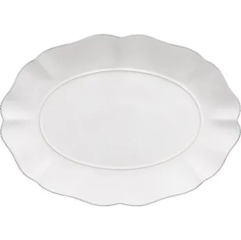 Tác oválný 40cm, ROSA, bílá|Costa Nova