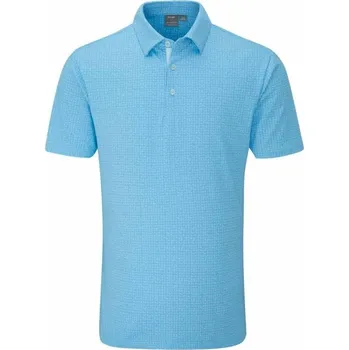 PING Julian pánské polo, crystal blue multi pánské, XL