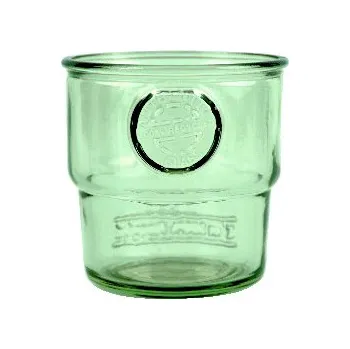 Čistící mýdlo Sklenice AUTHENTIC, pr.9x9cm|0,3L, sv. zelená|Vidrios San Miguel|Recycled Glass