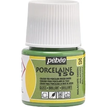 Výtvarná barva Pébéo Porcelaine 150 Barva na porcelán Malachite Green 45 ml 1 ks