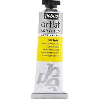 Vodová barva Pébéo Artist Akrylová barva Cadmium Lemon 37 ml 1 ks