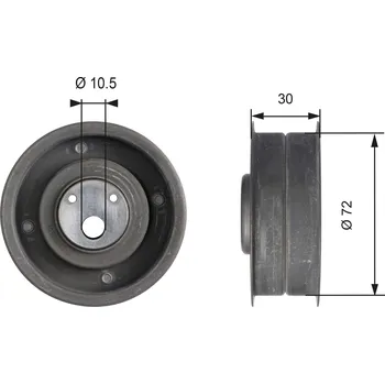 Napínací kladka, ozubený řemen, T41080