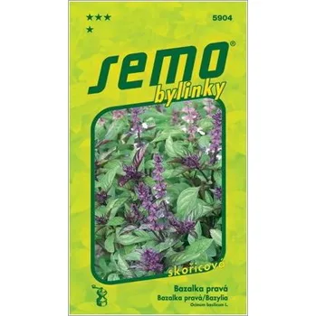 Semeno SEMO Bazalka pravá Cinamonette skořicová - Krátká expirace