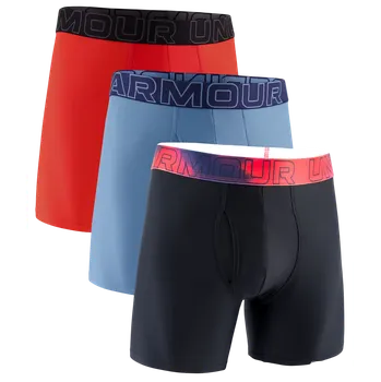 Pánské termo spodky Boxerky Under Armour M UA Perf Tech Nov 6in - 3pk 1383879-714 Velikost XL