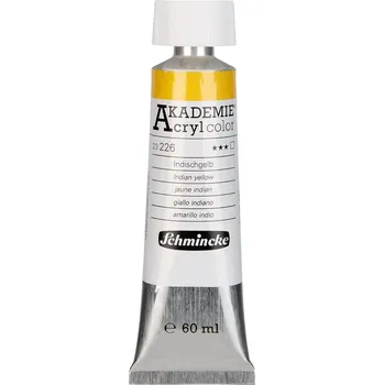 Vodová barva Schmincke Akademie Akrylová barva 226 Indian Yellow 60 ml 1 ks
