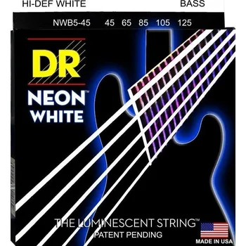 Struna pro kytaru a smyčcový nástroj DR Strings NWB5-45 Struny pro 5-strunnou baskytaru