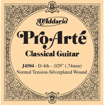 D'Addario J 4504 Samostatná struna pro kytaru