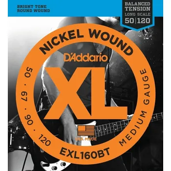 Strunný nástroj D'Addario EXL160BT Struny pro baskytaru