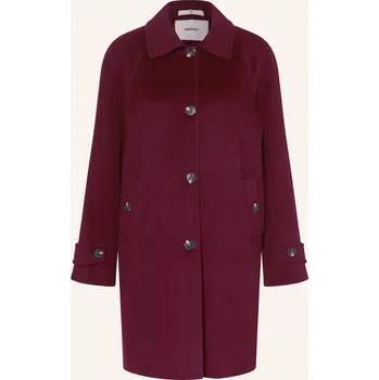 Dámský kabát Anfiny Dámský Vlněný Kabát Michela, tmavě červená, 38