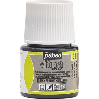 Speciální výtvarná barva Pébéo Vitrea 160 Barva na sklo Light Taupe 45 ml 1 ks